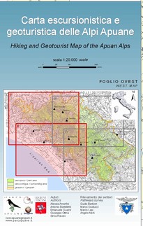 Carta escursionistica e geoturistica delle Alpi Apuane