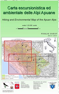 Carta escursionistica e ambientale delle Alpi Apuane